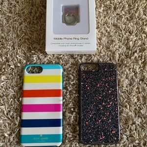 iPhone 7plus/8plus phone covers & LMNT ringstand